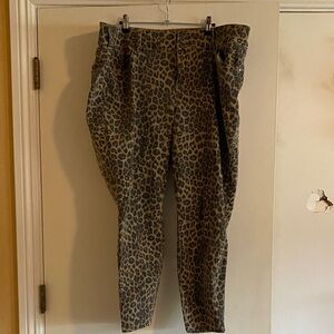 Torrid Leopard Print Chinos